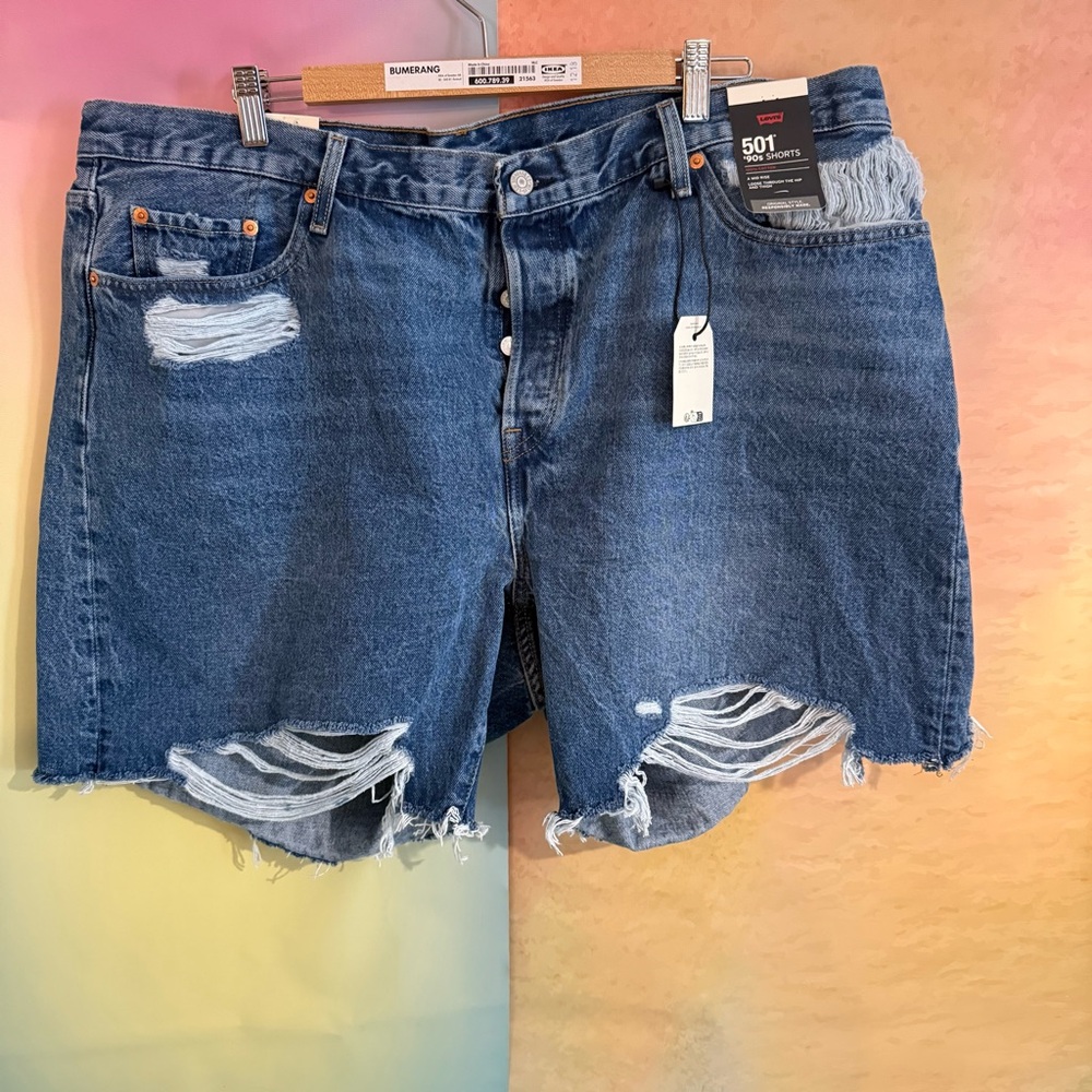 Levi's Blue 501 '90s Denim Shorts
